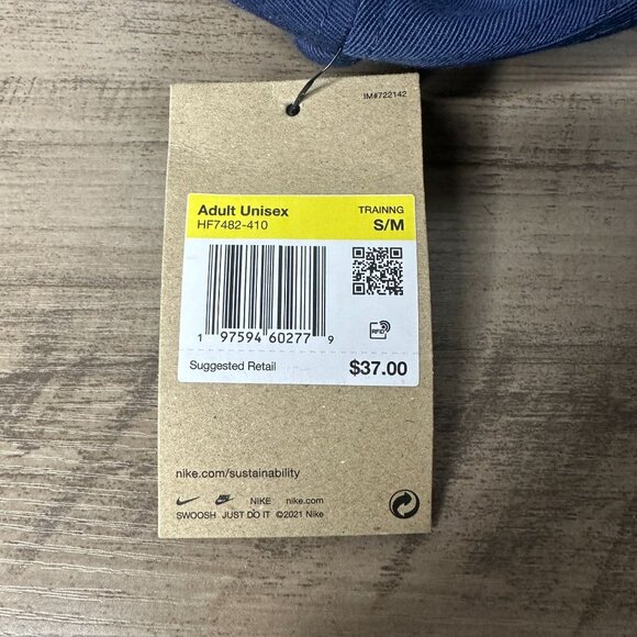 NWT Nike Men's Retro Pro Performance Snapback Hat Size S/M (Navy) HF7482-410 - Picture 14 of 15